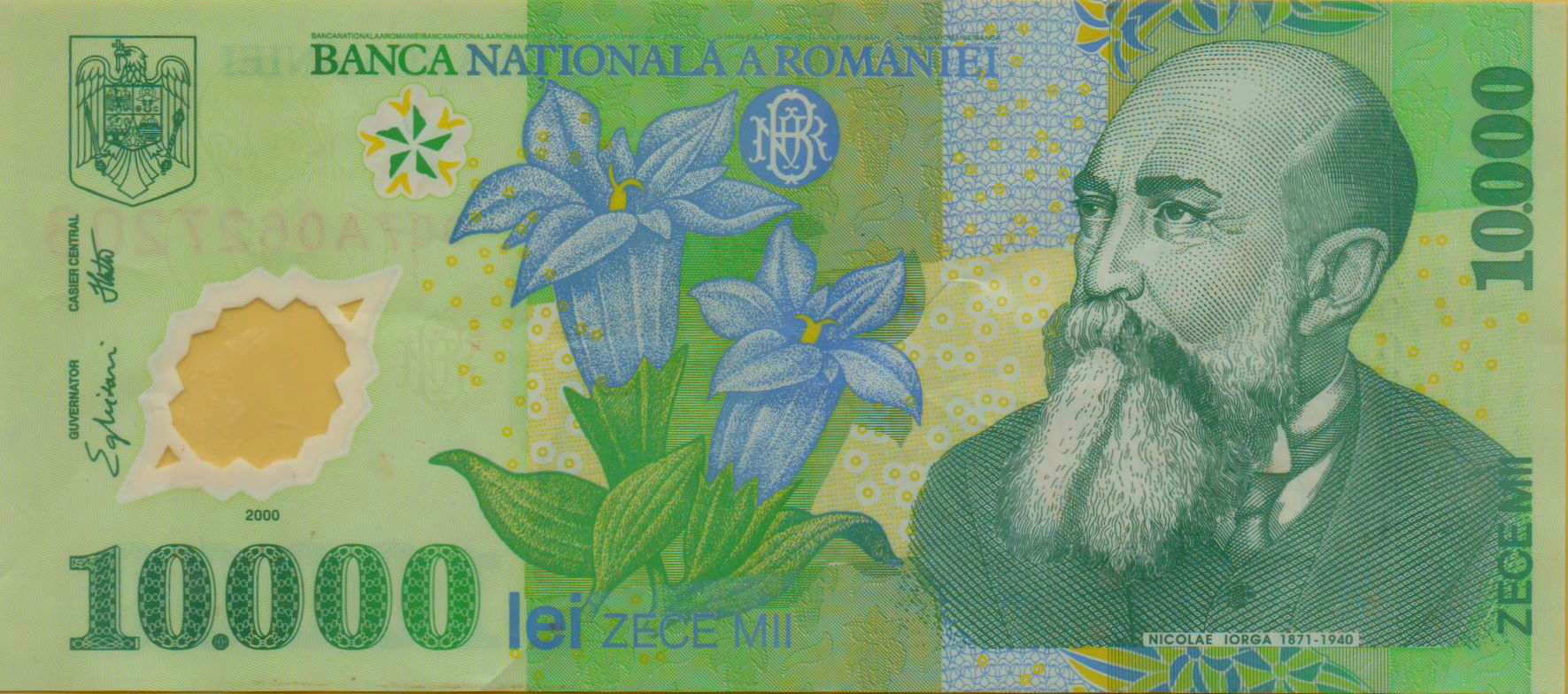 Romania 10000 2000 XF P-112/a